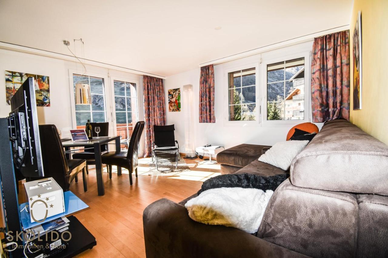 Wohnung In Zermatt Mit Postkarten Matterhornblick Exteriér fotografie